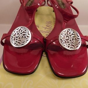 Brighton Kiana Cherry Size 8.5M Women's Dress Shoe